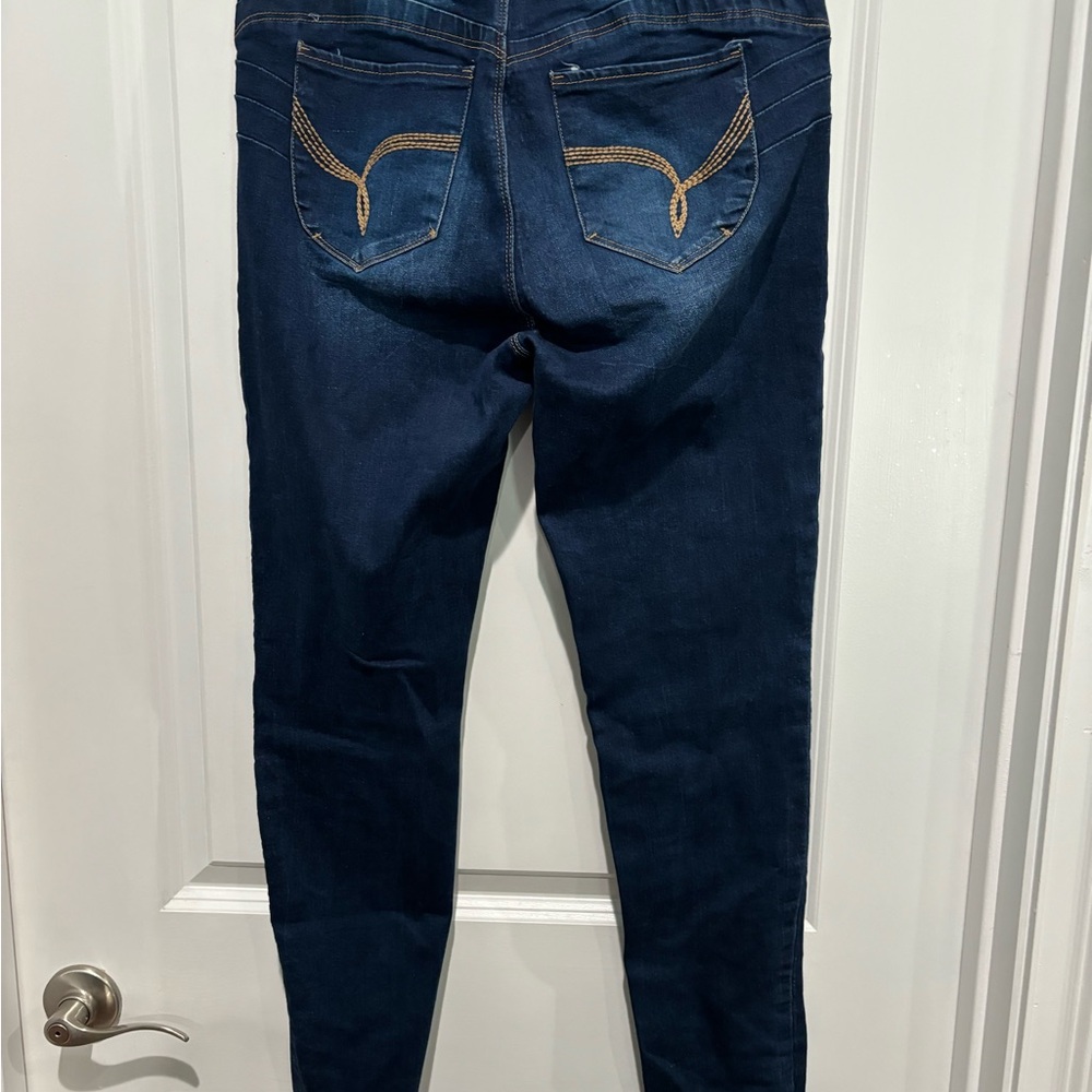 YMI Wannabettabutt High Rise Skinny Jeans, Sz 11 - Picture 3 of 4